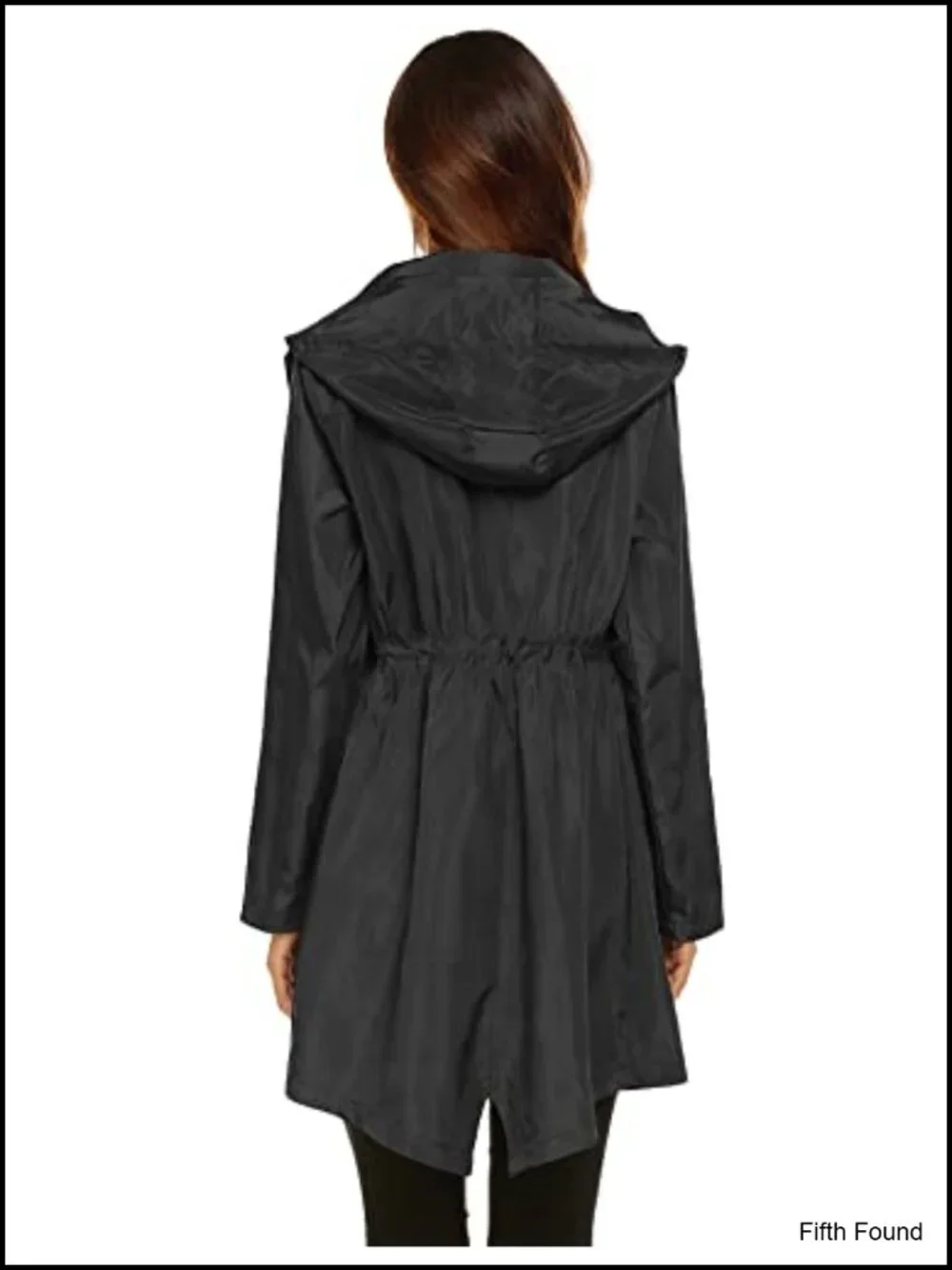 Waterproof Lightweight Rain Jacket Active Outdoor Hooded Raincoat Long Sleeve